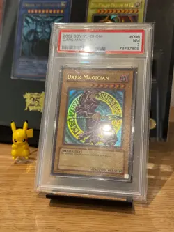 Dark Magician SDY-006 Starter Deck: Yugi Unlimited PSA 7 - Image 2