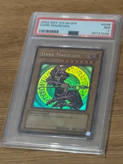 Dark Magician SDY-006 Starter Deck: Yugi Unlimited PSA 7 - Image 4