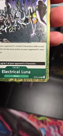 Electrical Luna OP08-036 One Piece Two Legends - Image 5