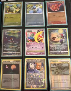 Pokemon card lot 17 cards - Image 1