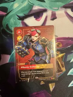 Riftbound: Vi prize wall metal card NM - Image 1