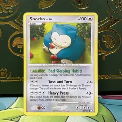 Pokemon Card - Snorlax Rising Rivals 81/111 NM - Image 1