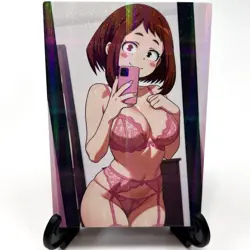 My Hero Academia Ochaco Uraraka Sexy Hot Anime Waifu Girl Goddess Story Art Card - Image 2