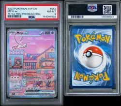 Pokemon Mew EX TCG Scarlet Violet-151 Promo Card 053 PSA 8 - Image 3