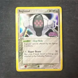 Pokemon Registeel 29/110 EX Holon Phantoms Reverse Holo stamped 2006 Card - Image 1
