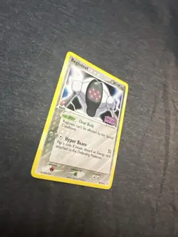 Pokemon Registeel 29/110 EX Holon Phantoms Reverse Holo stamped 2006 Card - Image 3