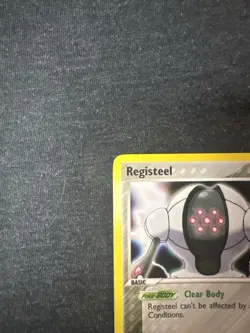 Pokemon Registeel 29/110 EX Holon Phantoms Reverse Holo stamped 2006 Card - Image 4