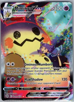 Mimikyu VMAX TG17/TG30 Brilliant Stars Trainer Gallery - Pokemon Card - NM - Image 1