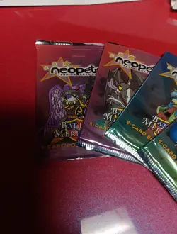 Neopets TCG Battle For Meridell 8-Card Booster Pack 4 Packs - Image 3