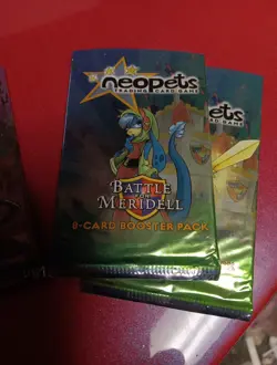 Neopets TCG Battle For Meridell 8-Card Booster Pack 4 Packs - Image 5