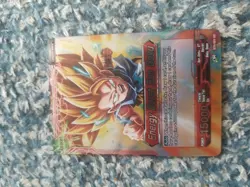 Energy Burst Son Goku BT4-001 Cards Dragon Ball Super CCG Mint foil - Image 1