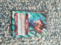 Energy Burst Son Goku BT4-001 Cards Dragon Ball Super CCG Mint foil - Image 2