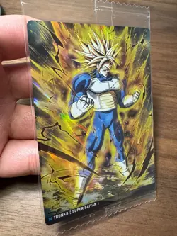2025 Itajaga Dragon Ball Vol.6 TRUNKS SUPER SAIYAN 6-16 R Wafer Card - Image 2