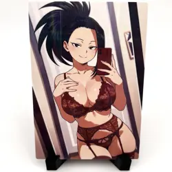 My Hero Academia Momo Yaoyorozu Sexy Hot Anime Waifu Girl Goddess Story Art Card - Image 1