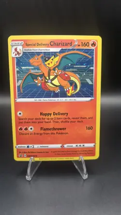 Special Delivery Charizard SWSH075 — Near Mint — Black Star Promo Pokemon Card - Image 1