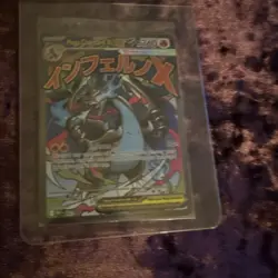 Pokemon Mega Charizard X EX Holo Promo Card SEALED + oricorio ex promo - Image 1