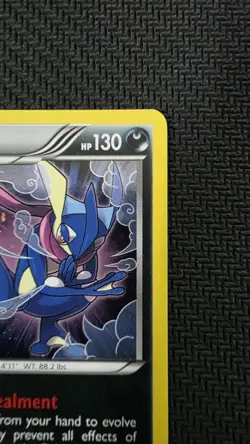 Pokemon TCG 2014 XY Black Star Promo Cosmos Holo Card -- Greninja XY24 - Image 3
