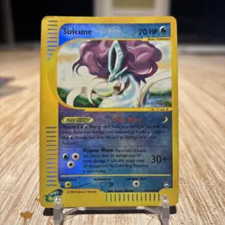 Pokemon Aquapolis Suicune 37/147 Reverse Holo Rare Card MP - Image 1