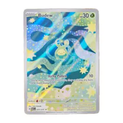 Pokemon TCG Budew 221/217 Ascended Heroes Illustration Rare NM Card - Image 1