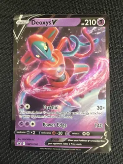 Deoxys V SWSH266 SWSH: Sword & Shield Promo Cards Holo - Image 2