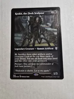 Keskit, the Flesh Sculptor (Foil Etched) Commander Legends Foil - Image 1