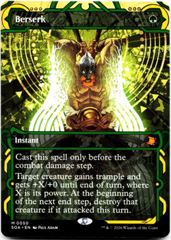 Berserk [Secrets of Strixhaven: Mystical Archive] MTG SOA 50 🌳 - Image 1