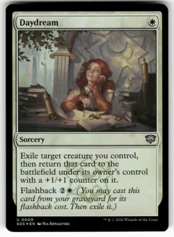 Daydream 9 Uncommon Secrets of Strixhaven Magic: The Gathering Foil Near Mint - Image 1
