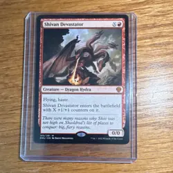 Wizards of the Coast Shivan Devastator Creature Mythic Red 143 Dominaria United - Image 1