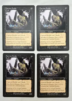Carrion Feeder x4 MTG Scourge 4x Magic Excellent Light Play EX LP - Image 1