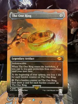 MTG | The One Ring (Bundle✨FOIL✨) [LOTR] Original Artist Martha Nael - Image 1