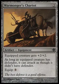 Warmonger's Chariot 2x FOIL ROE MTG Rise of Eldrazi Uncommon MINT artifact - Image 1
