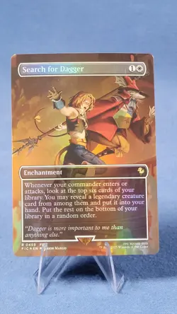 Search for Dagger (Borderless) [FIC - 459] - NM TCG MTG - Image 1