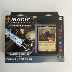 MTG The Ruinous Powers Warhammer 40k Commander Deck *New, Sealed* Free Ship - Image 2