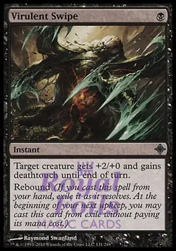 Virulent Swipe 2x FOIL ROE MTG Rise of Eldrazi Uncommon MINT black - Image 1