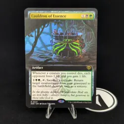Cauldron of Essence (Extended Art) Secrets of Strixhaven Regular - Image 1