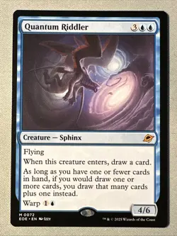 MTG / Quantum Riddler / EOE / #72 / Regular / Mythic / NM - Image 1