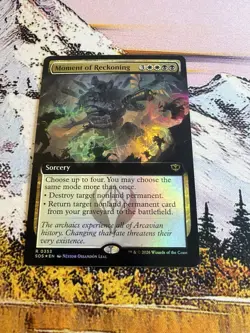 Moment of Reckoning (Extended Art) R Secrets of Strixhaven 353 NM Foil - Image 4