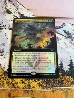 Moment of Reckoning (Extended Art) R Secrets of Strixhaven 353 NM Foil - Image 5