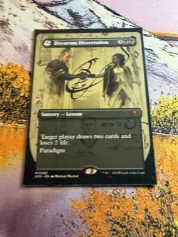 Decorum Dissertation (Borderless) [Secrets of Strixhaven] Near Mint - Image 1