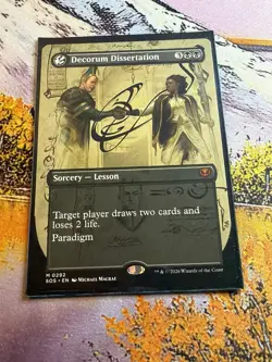 Decorum Dissertation (Borderless) [Secrets of Strixhaven] Near Mint - Image 5