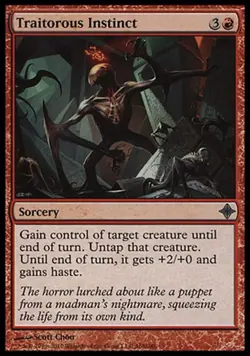 Traitorous Instinct 2x FOIL ROE MTG Rise of Eldrazi Uncommon MINT red - Image 1