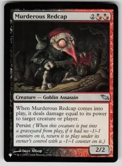 Murderous Redcap Uncommon The List Reprints 192/301 MTG Near Mint 2020 - Image 1