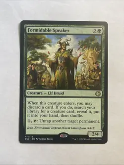 Formidable Speaker Lorwyn Eclipsed MTG Magic The Gathering English - Image 1