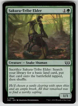 Sakura-Tribe Elder Common Commander: Duskmourn: House of Horror 194 MTG NM 2024 - Image 1