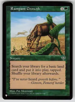 Rampant Growth (MIR) Common The List Reprints MTG Near Mint 2020 - Image 1