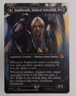 Sephiroth, Fabled SOLDIER (0317) (Borderless) Final Fantasy Regular - Image 1