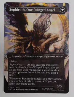 Sephiroth, Fabled SOLDIER (0317) (Borderless) Final Fantasy Regular - Image 3