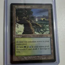Yavimaya Coast Apocalypse Land Rare Blue Green 143/143 Anthony S. Waters - Image 1