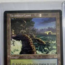 Yavimaya Coast Apocalypse Land Rare Blue Green 143/143 Anthony S. Waters - Image 3