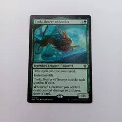 Toski, Bearer of Secrets MTG Rare Murders of Karlov Manor Commander Squirrel - Image 1